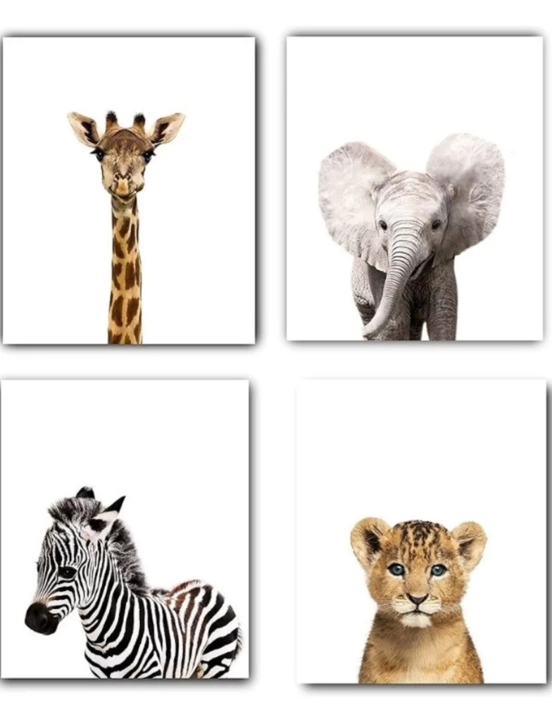 Baby Safari Animal Prints