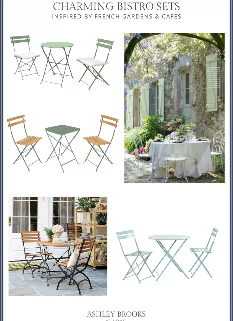 Outdoor French Bistro Sets