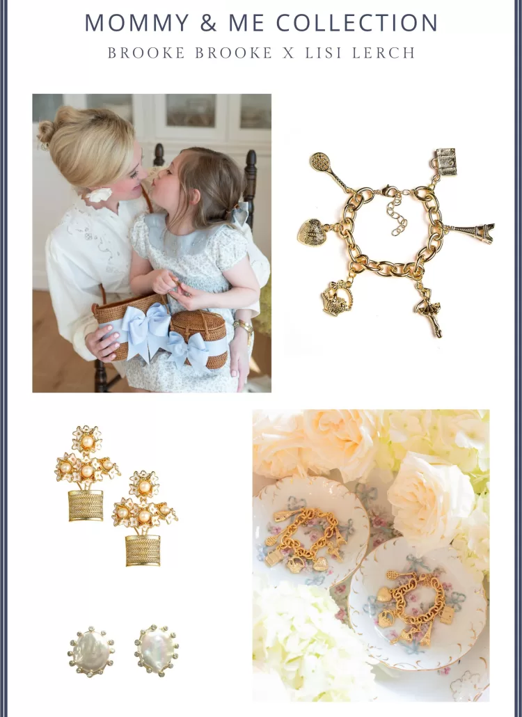 Mommy and Me Handbags and Bracelets Collage
